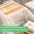 thumbnail image 4 of Jetcloudlive 12Pcs Cheese Cloths Natural Unbleached Cotton Cheesecloth 20 inch Square Cheese Cloths Reusable Organic Cheesecloth Cotton Cloth Strainer for Coffee Brewing Juicing Straining Making, 4 of 7
