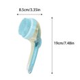 thumbnail image 2 of Binwennn Pet Bath Brush Long Handle Grooming Brush With Shampoo Dispenser Soft Silicone Cleaning Brush For Cats Dogs Rabbits Liquid Adding Pet Massage Brush For Bathing Showering Outdoor Dog Travel, 2 of 2