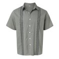 thumbnail image 5 of BOBOGOJP Chemise Boutonnée Homme Coupe Décontractée Mi-Lourde Manches Longues, Gris TTG, 5 of 5