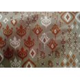 thumbnail image 4 of oneOone Cotton Silk Fabric Block & Geometric Ikat Print Fabric BTY 42 Inch Wide, 4 of 4