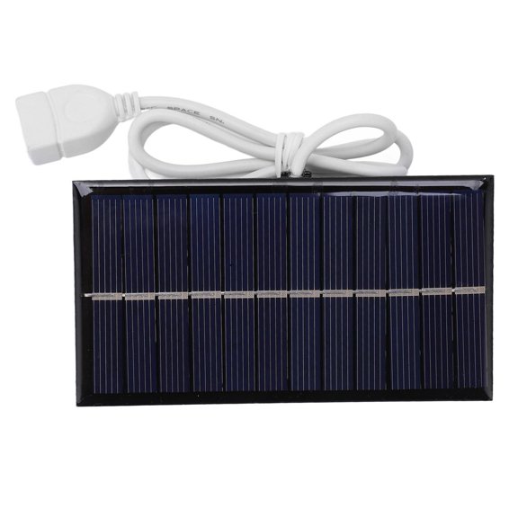 LNGOOR 1W 6V Solar Charger Panel  Portable DIY Solar Charger Board  Solar Cell for Mobile Phone  Home Lighting  and Outdoor Use  High-Efficiency and Durable Solar Charger for Charging Sma