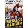 thumbnail image 1 of Posterazzi MOV200304 Reckless Ranger Movie Poster - 11 x 17 in., 1 of 1