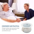 thumbnail image 3 of MasteelfCA 1 Set Plastic Spittoon with Lid Portable Chamber Pot Covered Night Urinal for Home Hospital, 3 of 4