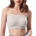 thumbnail image 3 of Birdeem Bras for Women Womens Top Top Line Bra with Chest Pad Solid Color Bra without Wire Wrap, 3 of 9