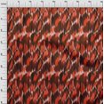 thumbnail image 4 of oneOone Cotton Poplin Maroon Fabric Ikat Sewing Craft Projects Fabric Prints By Yard 56 Inch Wide, 4 of 4