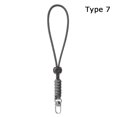 thumbnail image 1 of Paracord Keychain Lanyard Rotatable Buckle High Strength Parachute Cord Outdoor Backpack Key Ring Neck Hanging Rope 7, 1 of 6