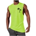 thumbnail image 1 of EGNMCR Débardeurs Homme Homme Décontracté Mode Chandail Sans Manches Col Rond Débardeur de Sport, 1 of 5