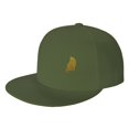 thumbnail image 1 of ZICANCN Golden Cat Pattern Baseball Caps, Trucker Hats for Men And Women, Adjustable Breathable Flat Caps, Moss Green, 1 of 6
