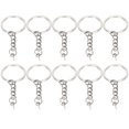 thumbnail image 2 of Key Ring, Alloy Key Chain Diy Accessory Excellent Alloy Material  For Fashion Accessories For Girlfriend Gift For Love Gift For Girls Accessories Silver,Gold, 2 of 8