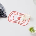 thumbnail image 2 of Cagogo under $5 Flexible Chopping Board, Plastic Chopping Board,Flexible Cutting Mat,PE Kitchen Tool,RecTangles Chopping Board,Multifunctional Food Prep Board,Vegetable Fruit Bread Board, 2 of 6