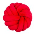 thumbnail image 2 of YAOMOBB Handmade Throw Pillows Breathable Knot Pillow Ball Round Handmade Throw Pillows with Braided Design, 2 of 6