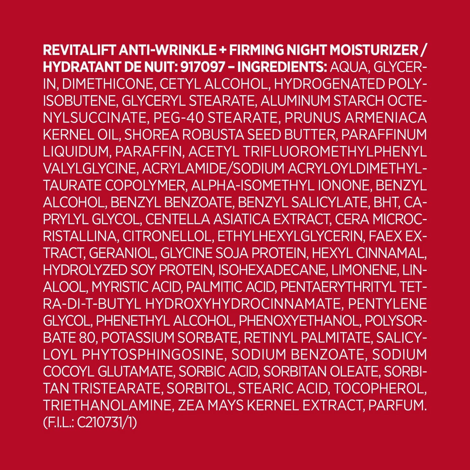 L'Oreal Paris Revitalift Anti-Wrinkle + Firming Anti-Aging Cream Day & Night Moisturizers , with Pro-Retinol & Centella Asiatica, 2x50 ml