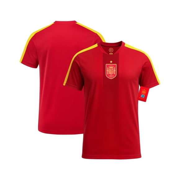 Chandail Rouge Uni pour Jeunes Spain