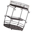 thumbnail image 1 of Elodie Coffee Pod Holder Hollow Coffee Capsule Organizer for Restaurant Bar Kitchen Brown, 1 of 8