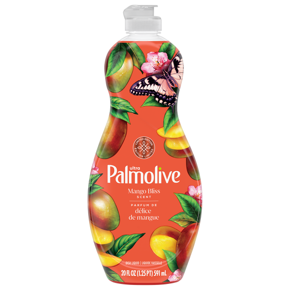 Liquide vaisselle Palmolive Ultra Strength, parfum de Menthe d'hiver, 591ml