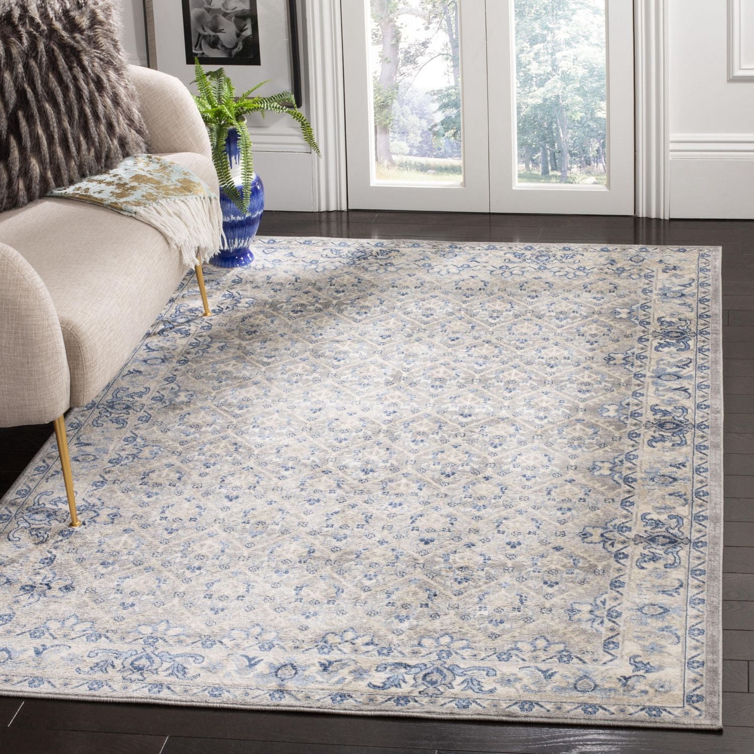 Safavieh Brentwood Mide Tapis Géométrique Floral