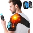 thumbnail image 1 of EGNMCR Remote Control Heated Massage Shoulder Pad With Detachable Remote Control And Shoulder Vibration Massagers Massager Massagers, 1 of 9