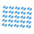 thumbnail image 2 of KLKCMS 50 Pieces Electric Fence Insulator Post Ends Termine Fitting Multipurpose Easily Blue, 2 of 9