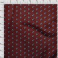 thumbnail image 3 of oneOone Silk Tabby Fabric Floral Block Print Fabric By Yard 42 Inch Wide, 3 of 4