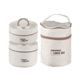 thumbnail image 1 of Renjiang Contenant à Lunch Thermique Portable pour Enfant et Adulte, Boîte à Lunch Bento Isolée pour Garder les Aliments au Chaud avec Sac, Contenant Alimentaire en Acier Inoxydable Étanche, Compatible Cuisinière à Induction et Micro-Ondes, 1 of 7