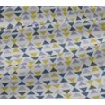 thumbnail image 5 of oneOone Viscose Jersey Fabric Triangle Ikat Print Fabric By The Yard 60 Inch Wide, 5 of 5