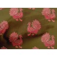 thumbnail image 4 of oneOone Cotton Cambric Fabric Peacock Block Print Fabric By Yard 56 Inch Wide, 4 of 4