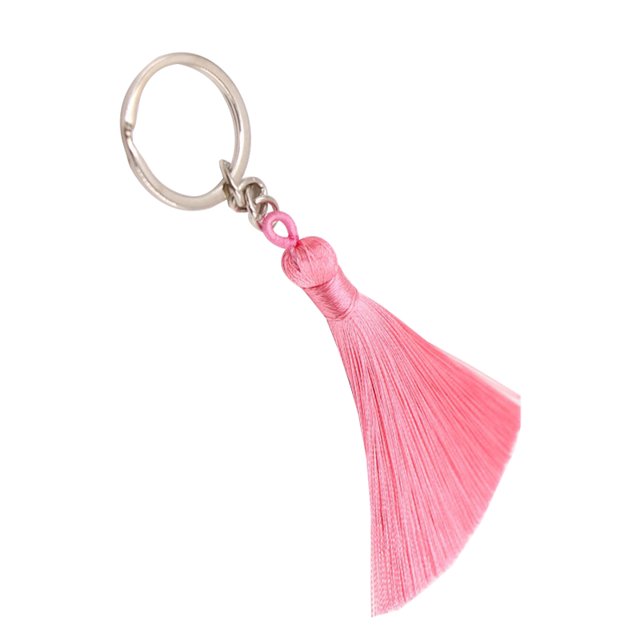 Tassel Keychain Simple Fashion Bohemian Tassel Handbag Charm Hanging Car Charm