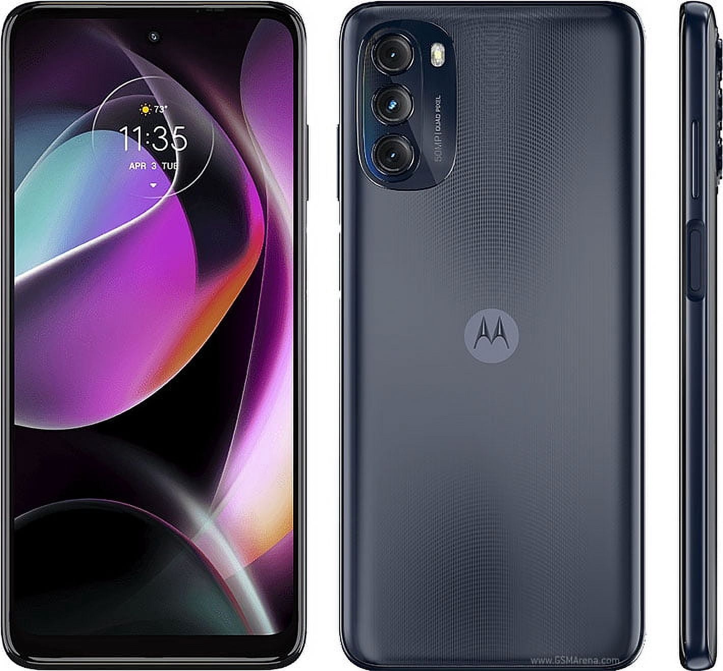 Restored Motorola Moto G 5G (XT2213-3) 64GB Moonlight Gray Unlocked Smartphone Like New
