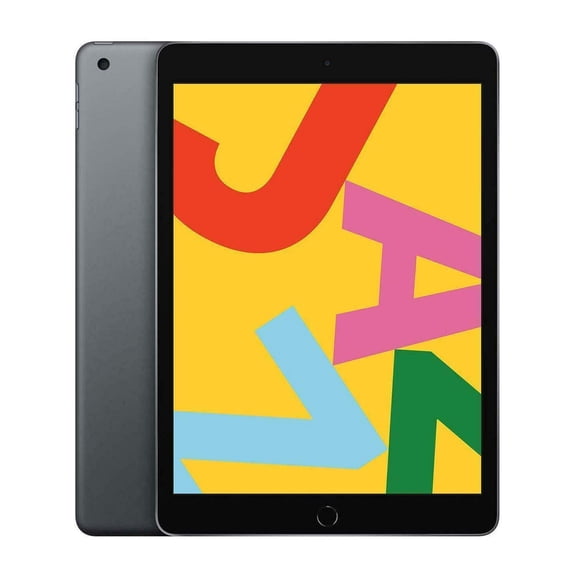 Remis à Neuf (Bon) - Apple iPad 10,2 Po 7e Gén. iPad Wi‐Fi - A2197 (Wi‐Fi) 32 Go Gris Cosmique