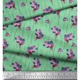 thumbnail image 3 of Soimoi Poly Georgette Fabric Flower Artistic Decor Fabric Printed Yard 42 Inch Wide, 3 of 3