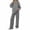 Grey, variant on Lounge Sets for Women, Women Fall Fashion 2025 2 Piece Outfits Sweatsuit Set Jogger Sweatpants Matching Sets Airport Tracksuit(Brown,S)