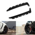 thumbnail image 4 of Side Air Outlet Cover, Side Air Vent Trim Carbon Fiber Wearproof 2pcs Durable   For Upgrade Replacement For  GT350 2018-2021, 4 of 8