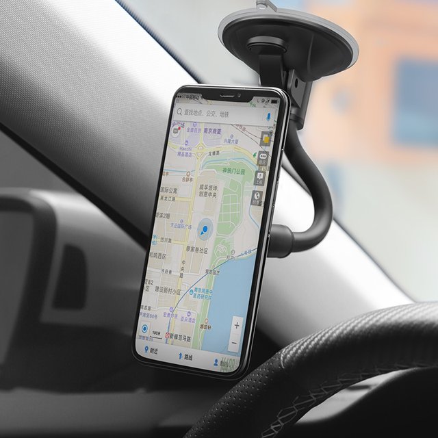 Universal Dashboard Magnetic Car Cell Phone Holder Mount, Hands Free Sticky Suction Cup Windshield Window for Cellphones