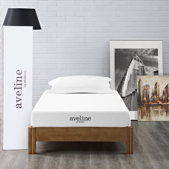 Modway Aveline 6" Gel Infused Memory Twin Mattress With CertiPUR-US Certified Foam, None