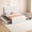 Ivory White, variant on Eastvita Upholstered Queen Bed Frame with Adjustable Headboard/4 Storage Drawers/Square Stitched Button Tufted/No Box Spring Needed/Noise-Free/Easy Assembly in Dark Grey