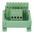 thumbnail image 4 of Terminal Blocks Module, 2 In 8 Out DIN Rail And Panel Mounting Power Distribution Module Breakout Board DIN Rail Module, 4 of 8