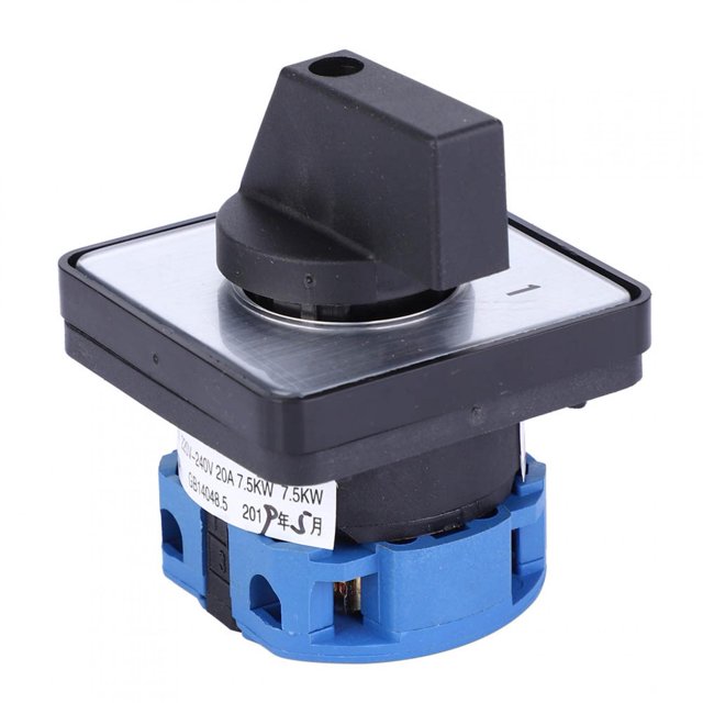 FAGINEY Interrupteur à Came, Interrupteur de Changement, LW26D-20/C02.1 Durable Faible Résistivité