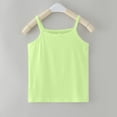 thumbnail image 4 of WEIYLL Girls Tank Tops Racerback Crop Soild Sleeveless Sports Summer Spaghetti Child Top Clothes for 6-7 Years, 4 of 4