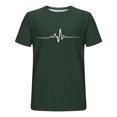 thumbnail image 5 of Plebaso T-shirt Graphique pour Hommes Été Manches Courtes T-Shirts Col Rond Chemises Décontractées Hauts de Plage Imprimés pour Hommes, 5 of 5