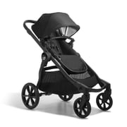 Baby Jogger City Select 2 Single-to-Double Modular Stroller, Eco Collection, Lunar Black