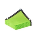 thumbnail image 2 of Green Sun Shade Sail for Outdoor Use - Waterproof 185 GSM HDPE Fabric, 95% UV Protection, Includes 8m Rope for Courtyard, Pool, and BBQ Areas, 2 of 6