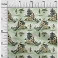 thumbnail image 2 of oneOone Polyester Spandex Pear Green Fabric Cowboy Sewing Craft Projects Fabric Prints By Yard 56 Inch Wide, 2 of 5