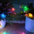 thumbnail image 4 of SuoKom Outdoor Solar String Lights, Multi-Color Solar Powered Bell Lights with 8 Modes Decoration Copper Wire Lights for Patio Yard Trees Christmas Wedding, 4 of 6