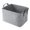 Grey, variant on Folding Toy Storage Basket With Cotton Cord Handle