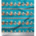 thumbnail image 1 of Soimoi Rayon Fabric Circle & Bird Kids Printed Fabric 1 Yard 42 Inch Wide, 1 of 3