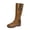 Khaki, variant on Women's Ankle Boots with High for Women Western for Women Fashion Heel Side Zipper Leopard for Women for Women Heel for Stylish High Color Womens Snow Wide Womens Fashion Statement Footwear