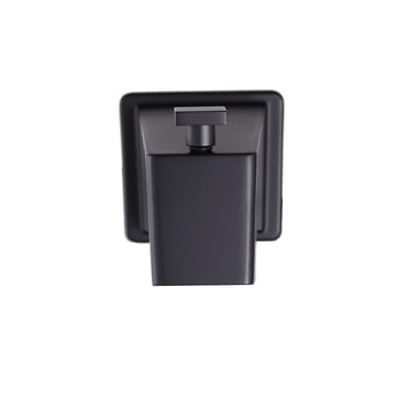Bec de bain carré d'akuaplus® avec déviateur escamotable et raccord lisse 1/2 po.