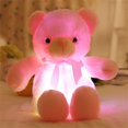 thumbnail image 2 of Valentine's Day Light Up LED Inductive Teddy Bear Stuffed Animals Plush Toy Colorful Glowing Teddy Bear, 2 of 7