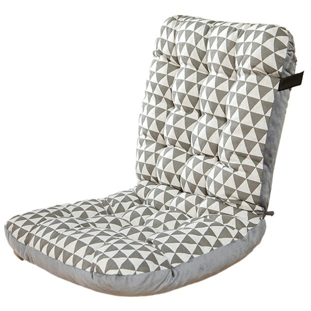 HLONK Clearance Rocking Chair Cushion Rocker Chairs Replacement Cushions Set for Indoor Water Resistant Extra Cozy Tufted Seat Pads and Non Slip High Back Pad with Ties for Outdoor
