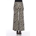 thumbnail image 3 of White Mark Women's Printed Palazzo Pants, 3 of 4